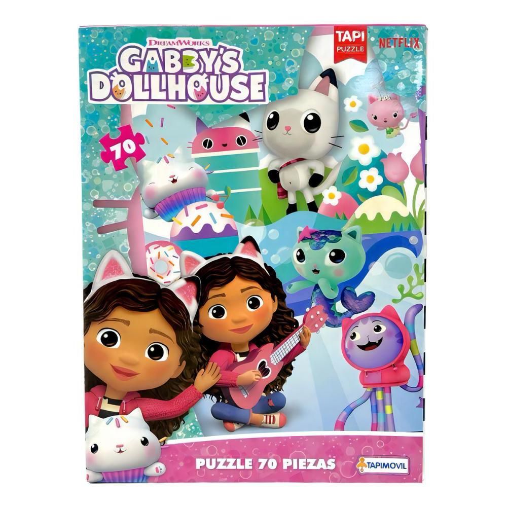 Puzzle Rompecabezas Gabby S Dollhouse Puzzle 70 Piezas