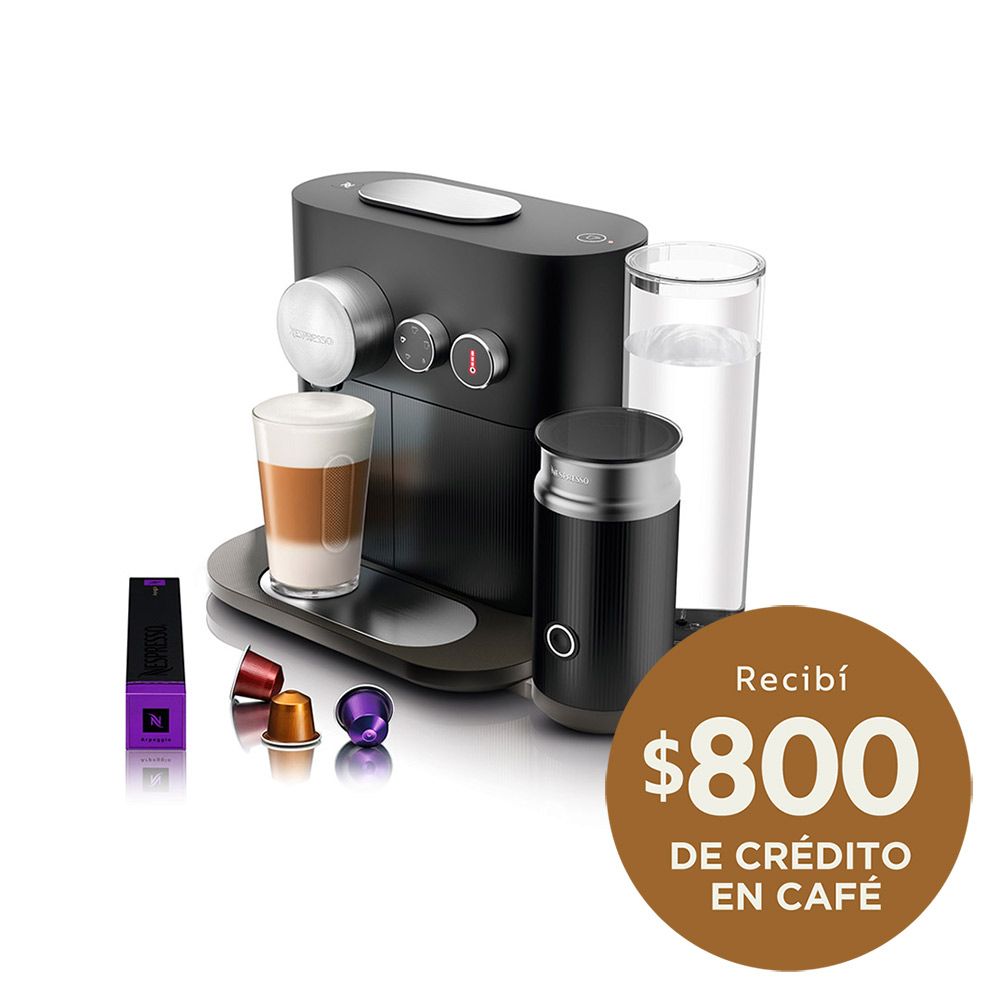 Cafetera Nespresso Expert Milk Black