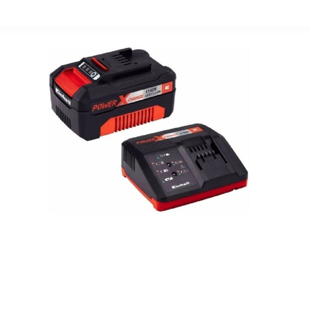 Starter Kit Einhell Bateria 4ah 18v + Cargador Rapido 900w