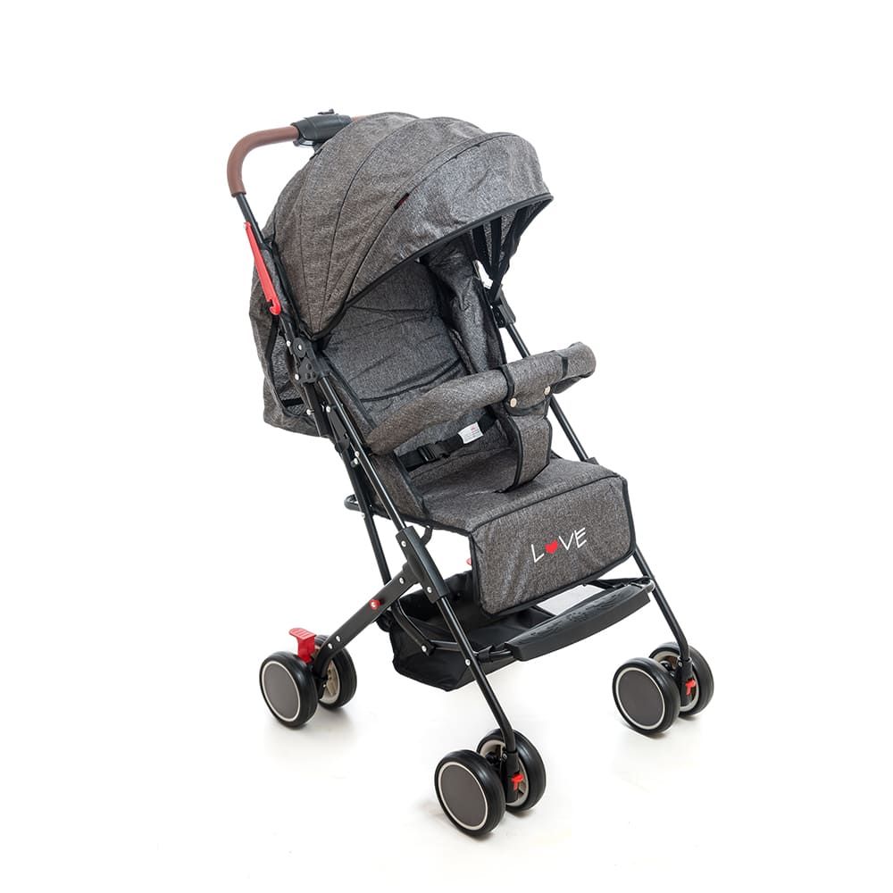 Cochecito de paseo ultra plegable Love 180 Gris