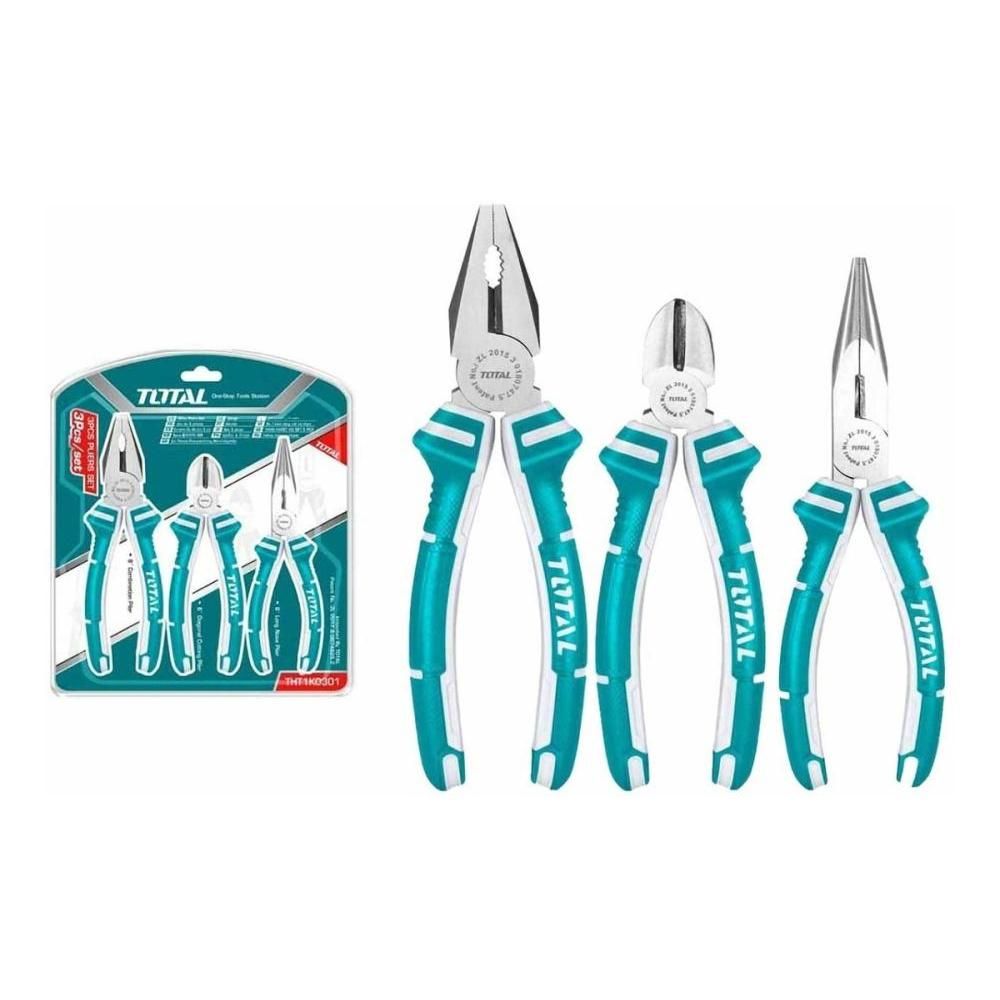 Kit Pinzas Kit De 3 Pinzas Pinza Universal Alicate Total Industrial - Combo ...