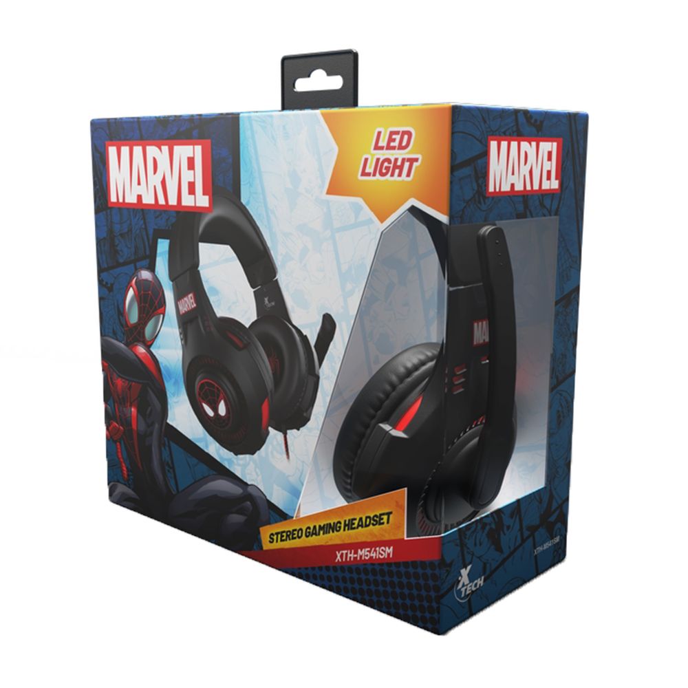 Auriculares X-Tech Cableados con Micrófono Edición Spider-Man