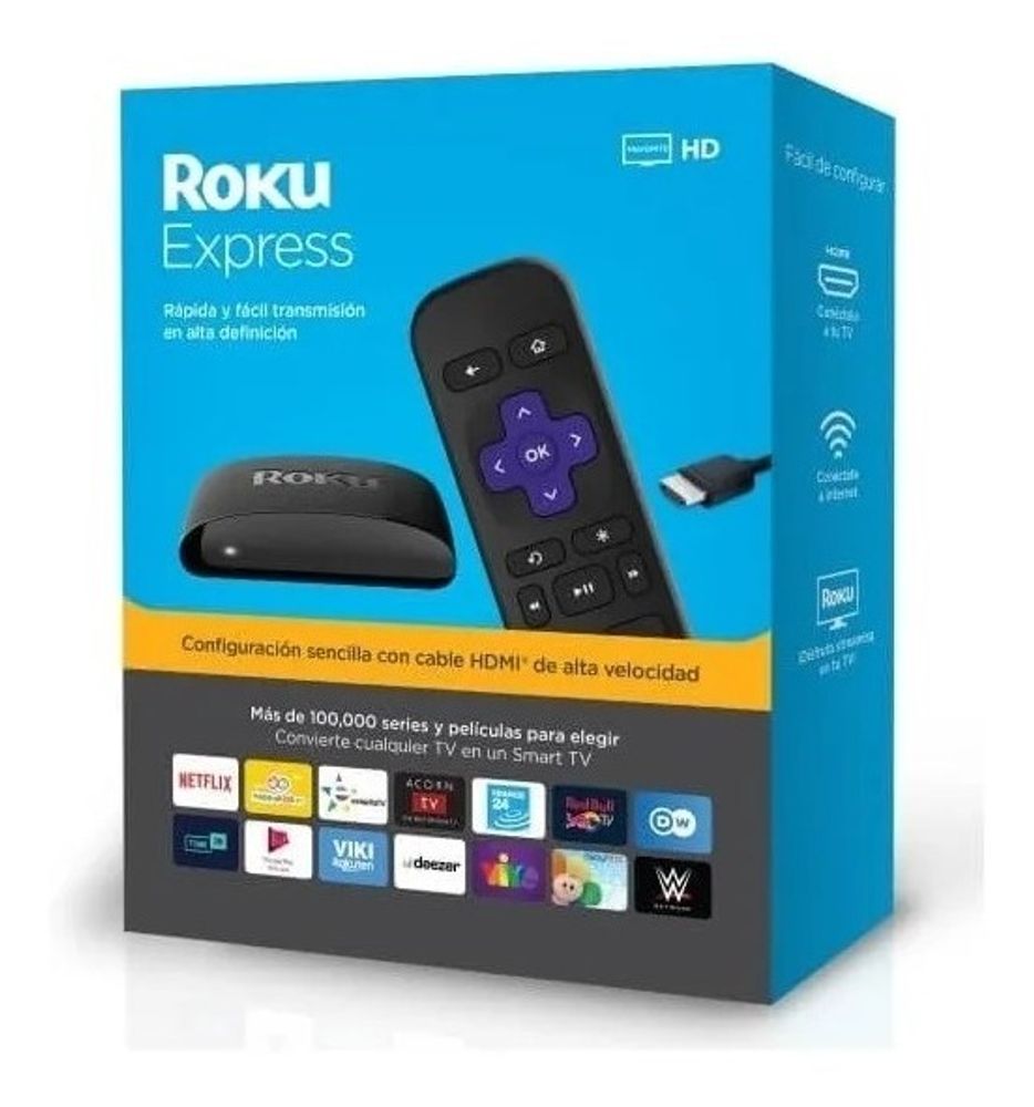 Reproductor Roku Express 3930 Nuevo Hd Media Player