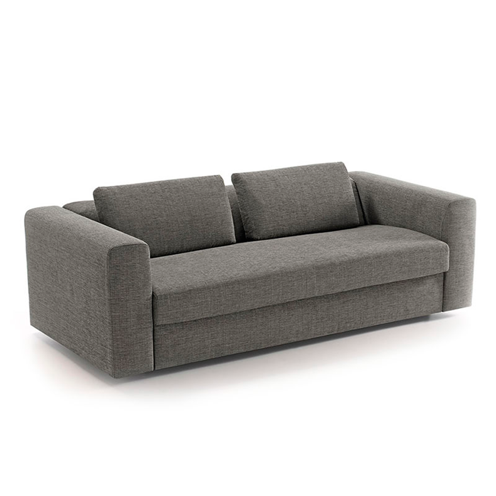 Sofa Young Glasgow 65 cm. Alto x 200 cm Ancho x 90 cm. Prof GRIS