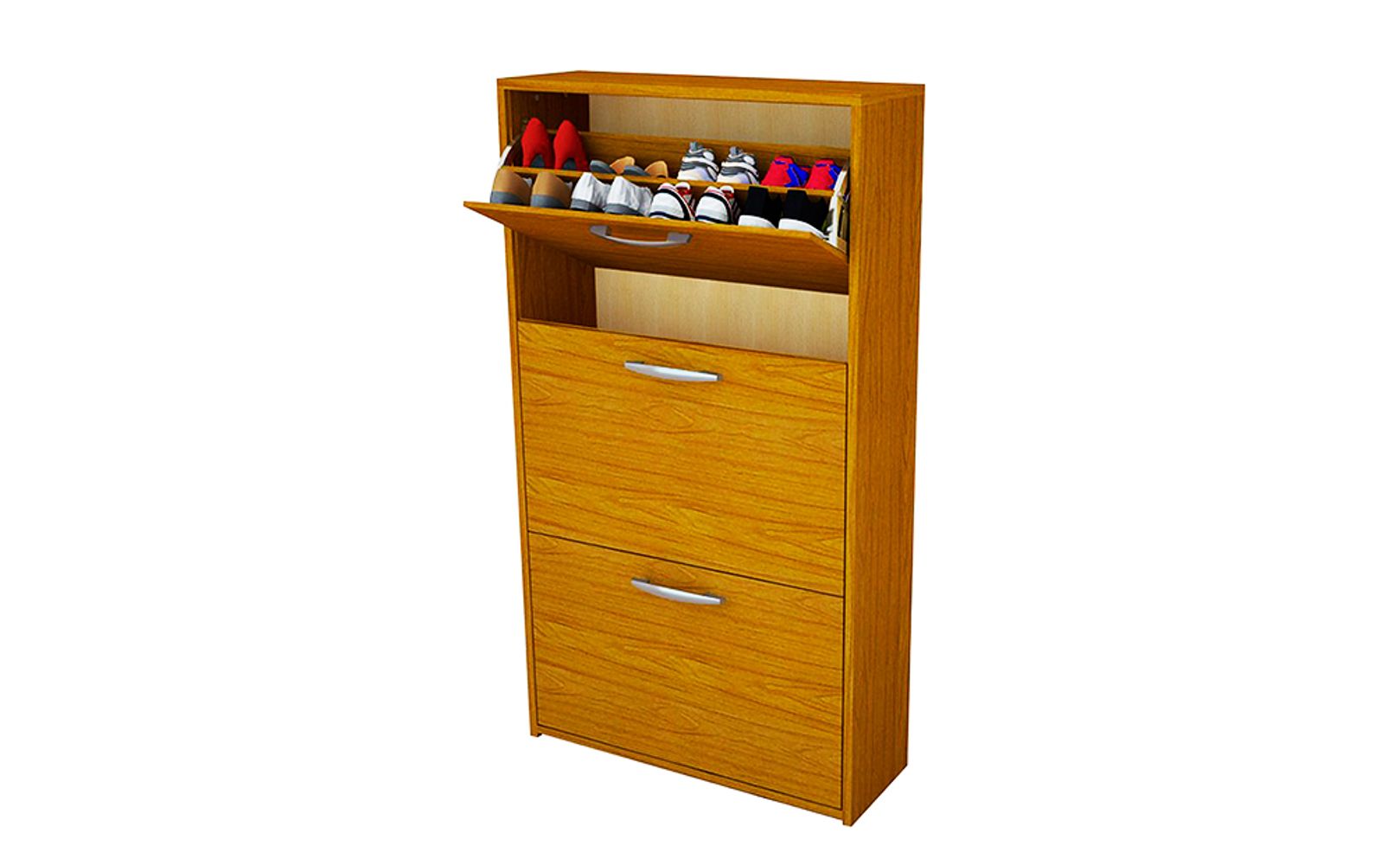 ZAPATERO 3 PUERTAS ROBLE