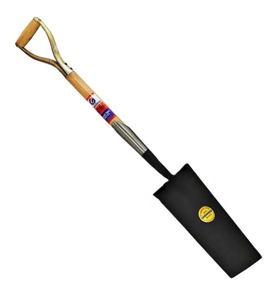 Pala Escocesa Forjada Gherardi Original Cabo De Madera