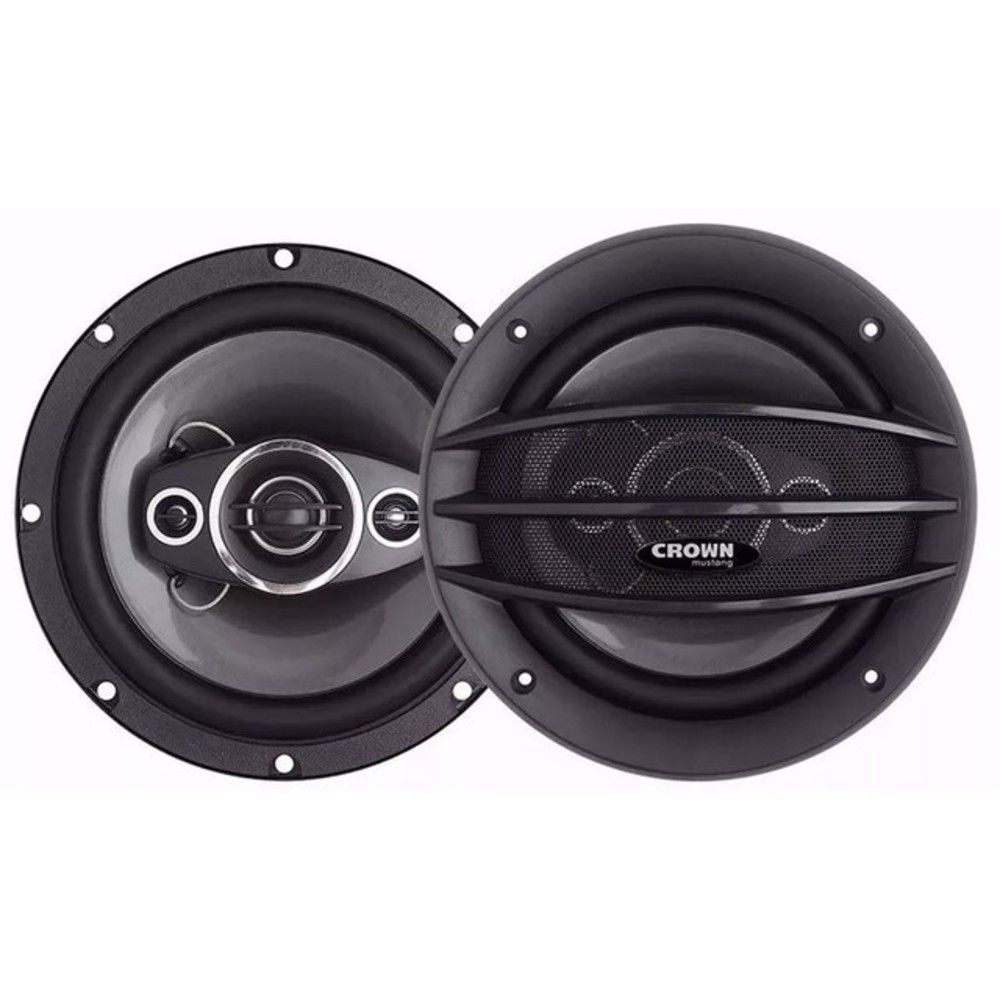 Parlantes Par CSG-651 Crown Mustang 60 Watts Rms 4 Vias Hi Bass
