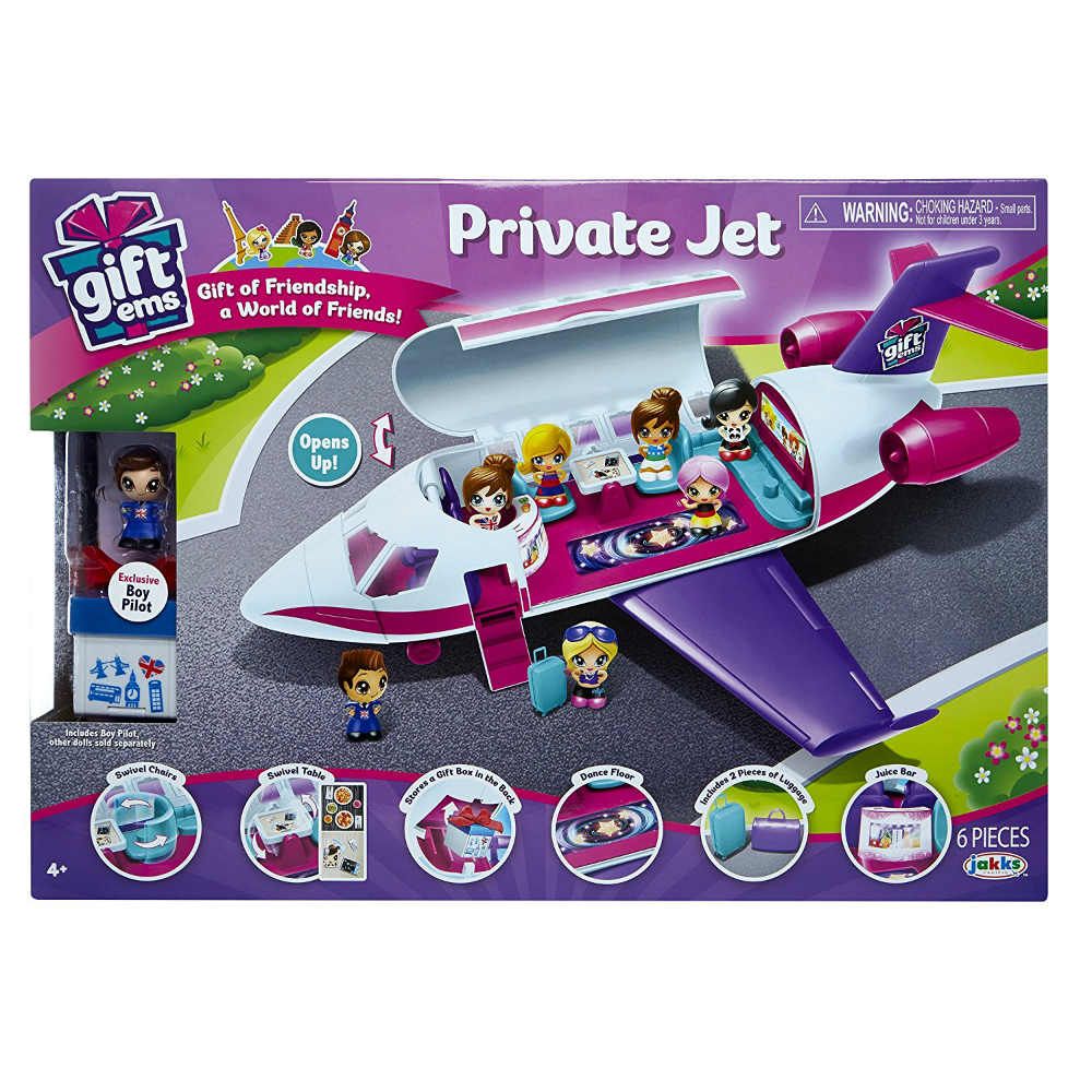 Set Jet Privado Gift Ems Jakks Pacific