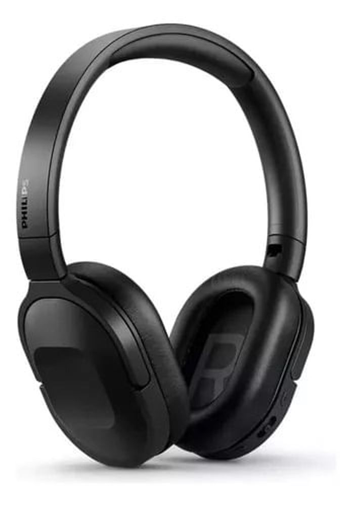 Casque Audio Philips Extra Bass Pliable BD688 - Diadéma, Oreillettes Rembourrées, Blanc
