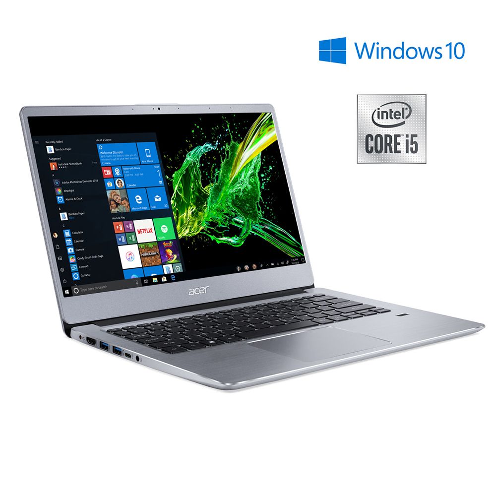 Notebook Acer 14" Core i5-10210U 8GB 256GB Swift 3 SF314-58-55YX