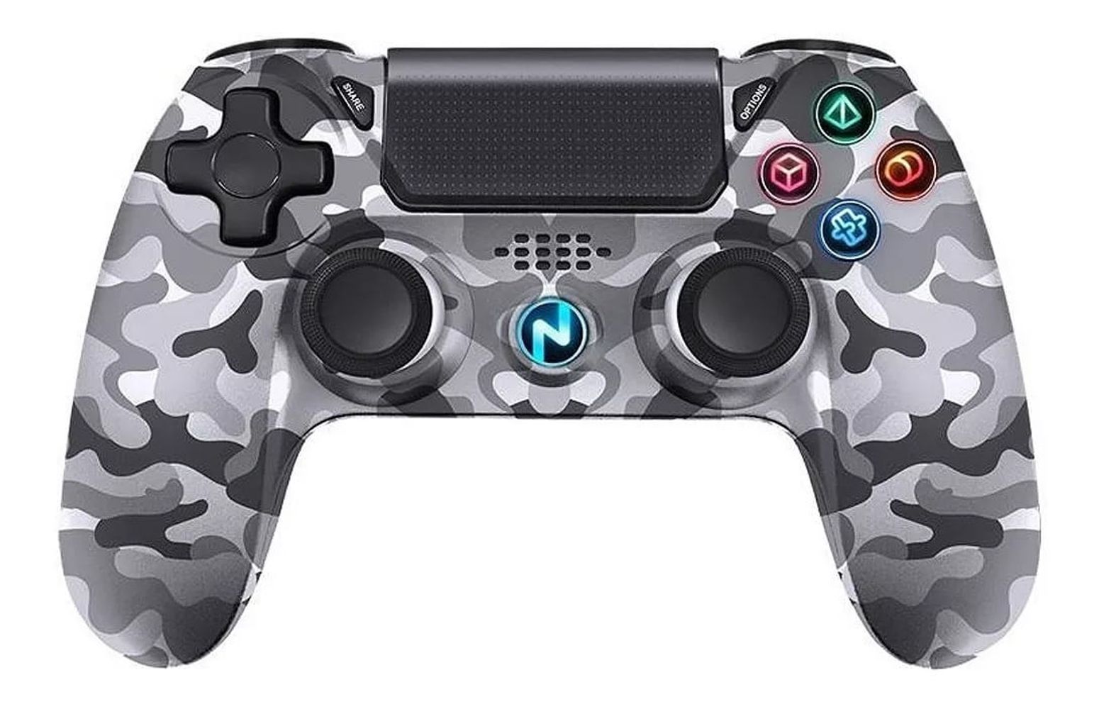 Joystick Gamepad Bluetooth Noga 4300x Camo Ps4 Tactil Gtia joystick-gamepad-bluetooth-noga-4300x-camo-ps4-tactil-gtia