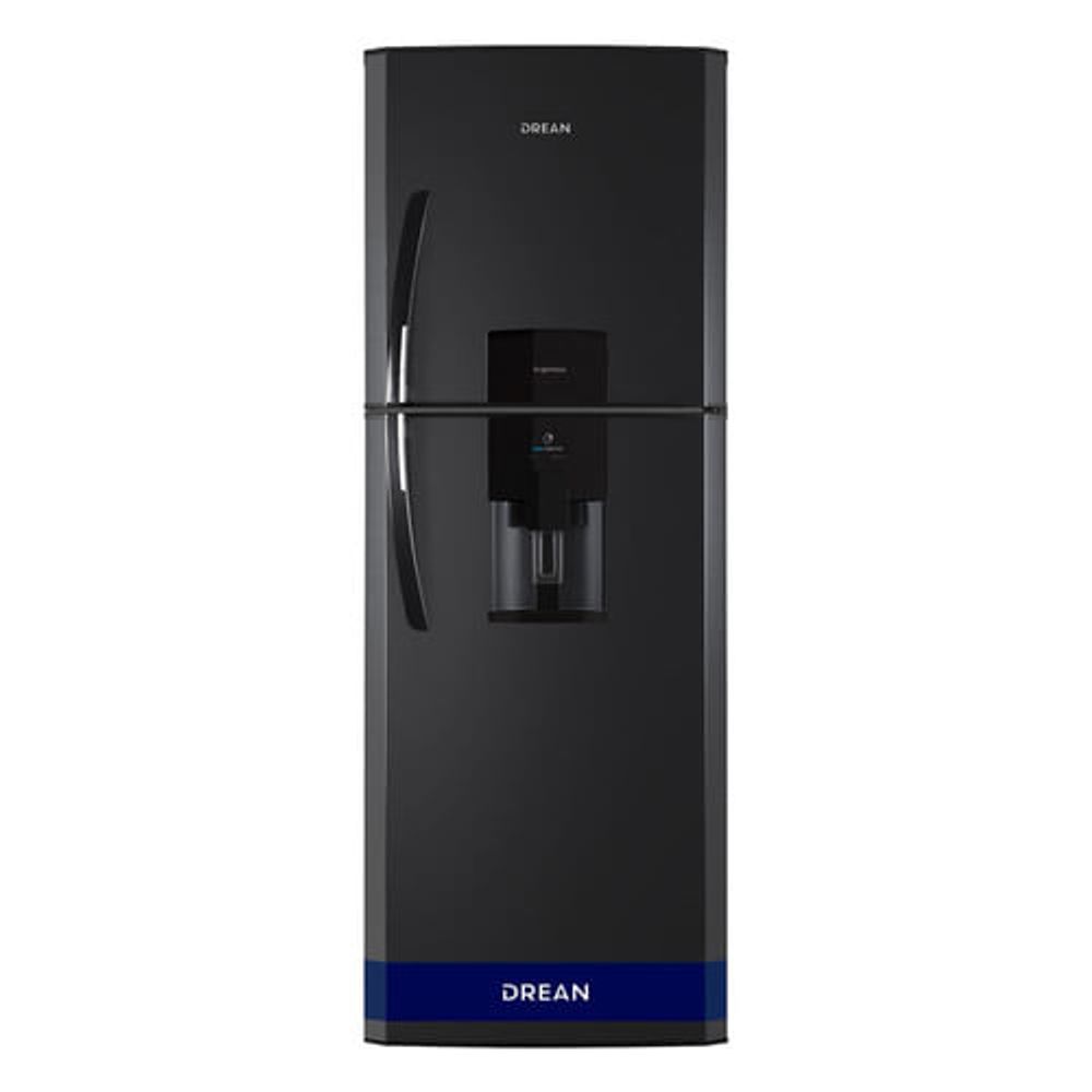 Heladera Negra Heladera Drean Hdr400f11 Negra Con Freezer 396l 220v