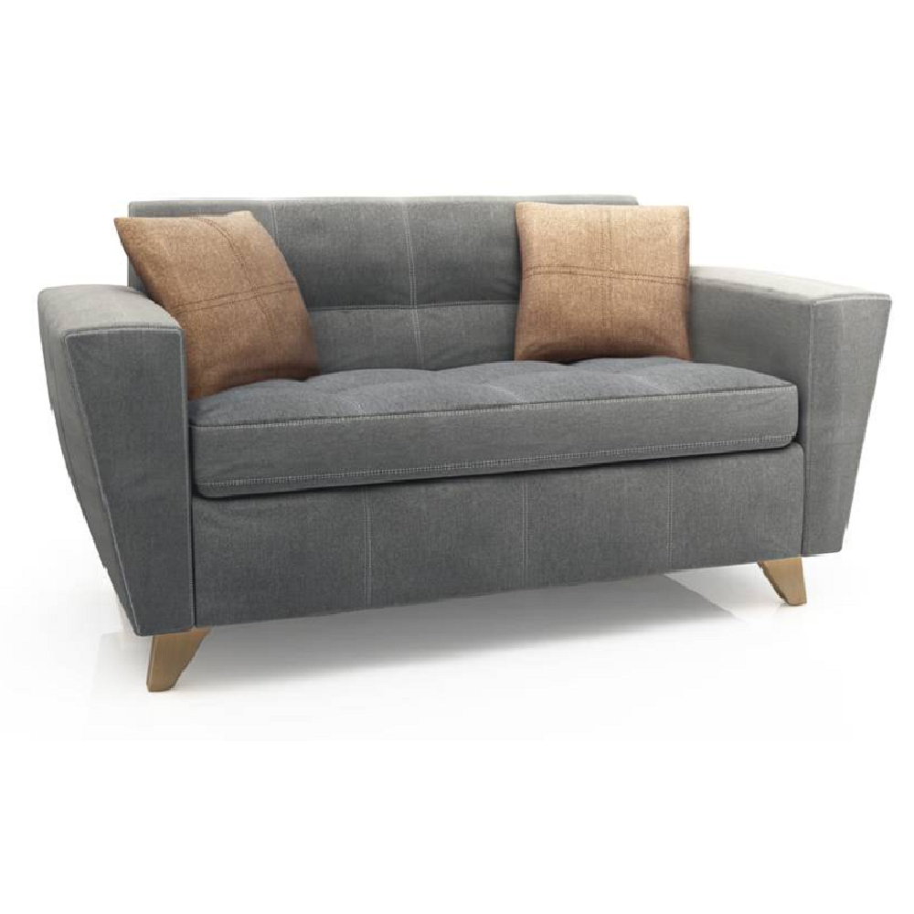Sillón de 2 Cuerpos Aero American Wood Pana Gris
