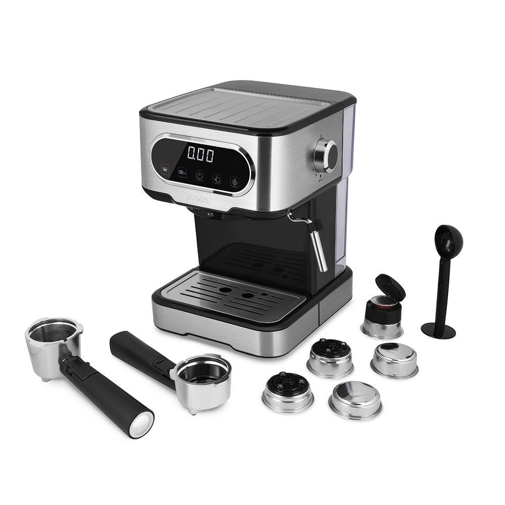 Simpresso - Cafetera portátil para café espresso | Cafetera compacta de  viaje compatible con cápsulas Nespresso y café molido expreso | Operado