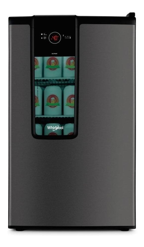 Cava Whirlpool Cervecera Beer Cooler Titanium 82L WZD12BTDIM