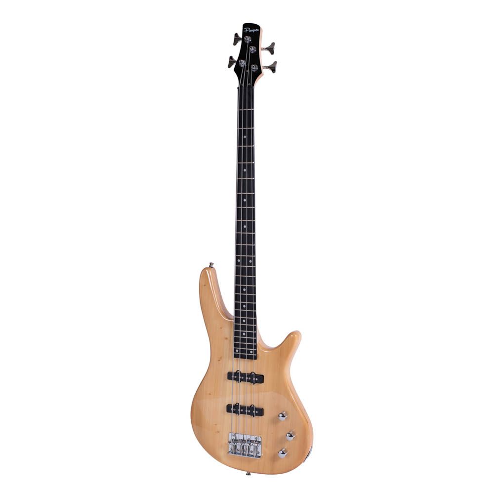 Bajo Eléctrico Parquer Jazz Bass 4 Cuerdas Color Natural con Funda