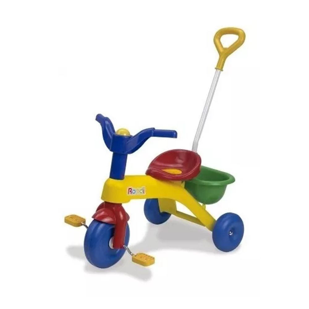 Primer Triciclo Con Barra Rondi