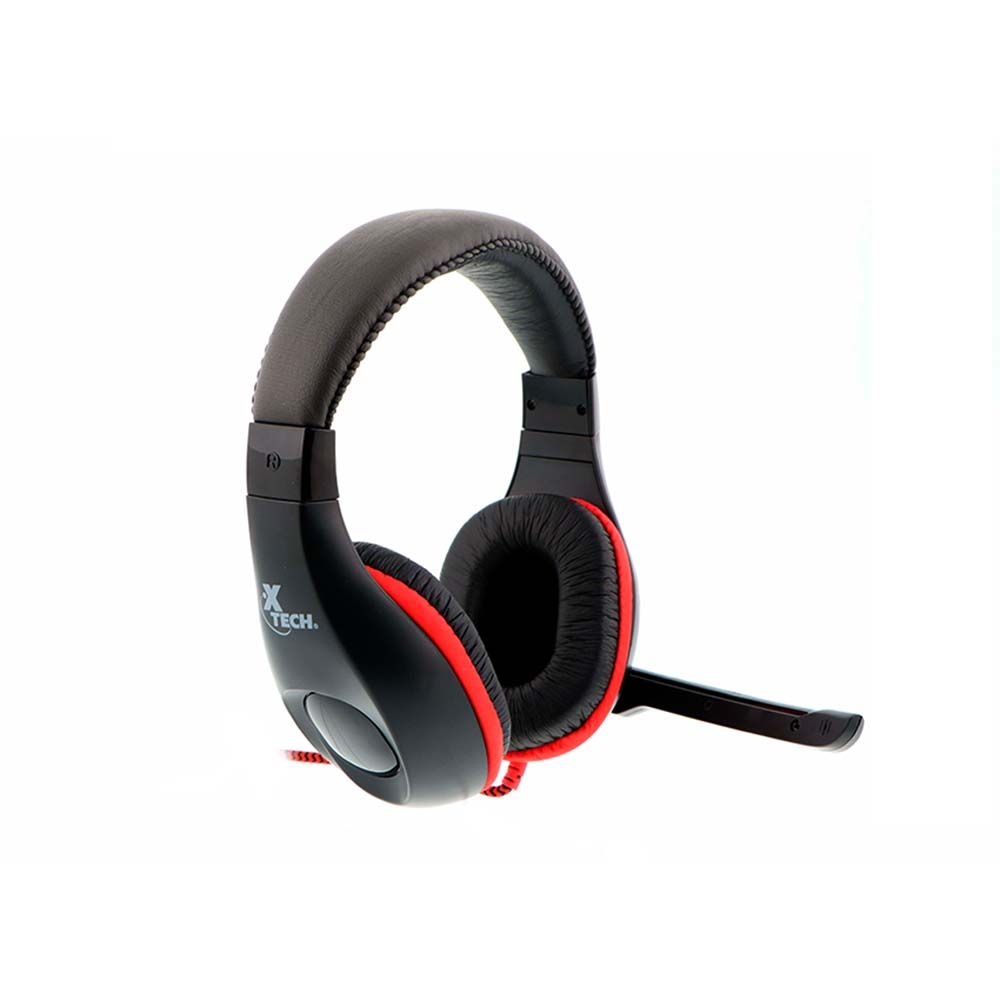 Auriculares Con Microfono X-Tech Ominous Gaming Estereo Negro