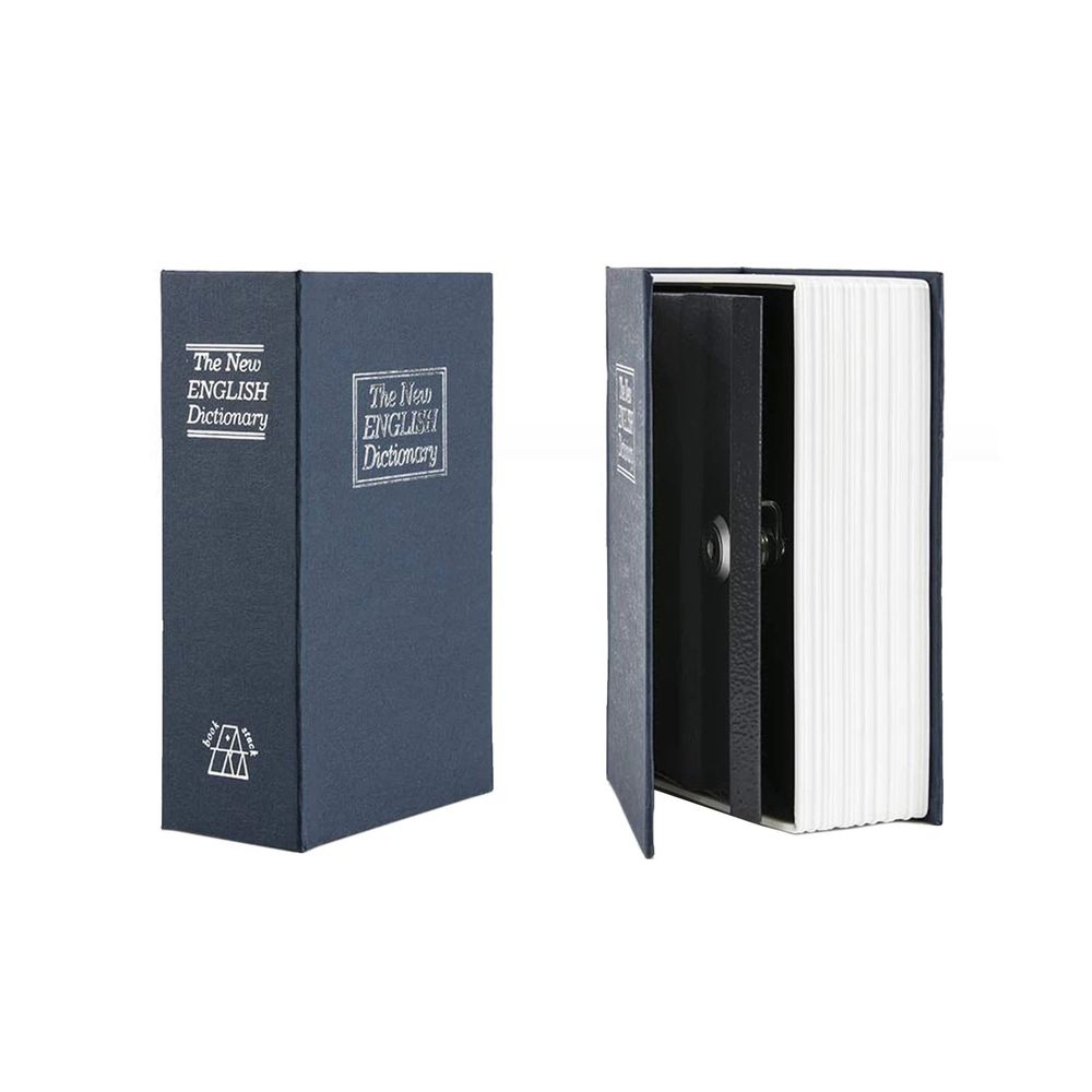 Caja Fuerte Trazor Simulada Libro Cofre Porta Valores