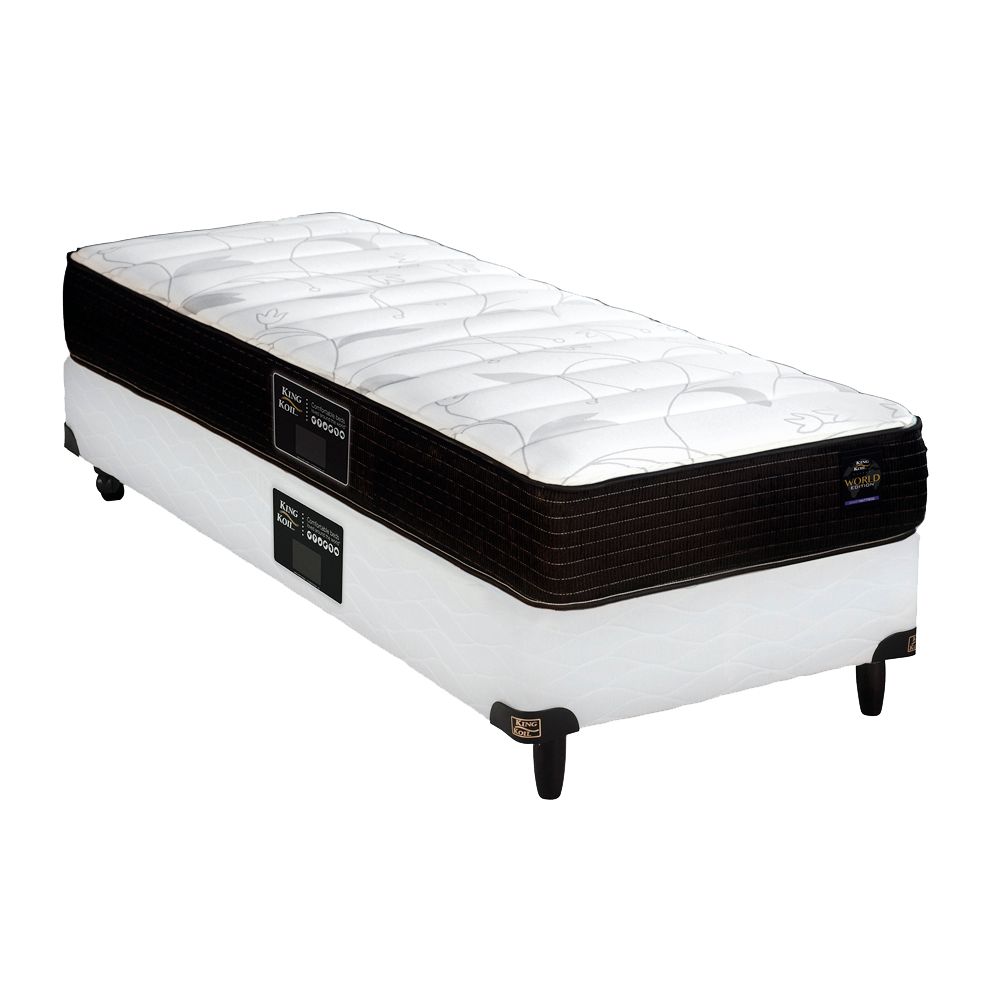 Conjunto King Koil Evolution 90x190 cm.