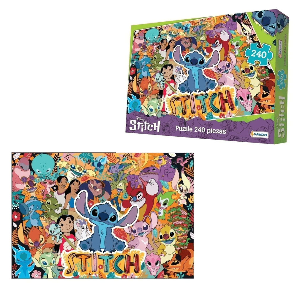 Puzzle Rompecabezas Disney Stitch 240 Piezas