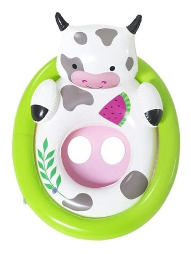 Asiento Flotador Inflable Bestway 34058 Animalitos 81x56cm
