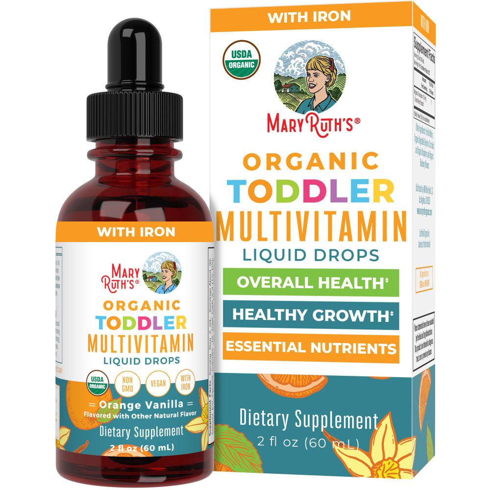 Vitamina Ruth MaryRuths - Multivitamínico con hierro para niños