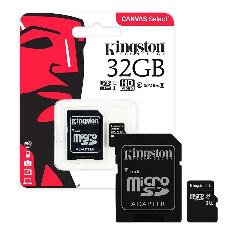 verano Picasso expedición Memoria MicroSD 32 GB Clase 10 Kingston Negra