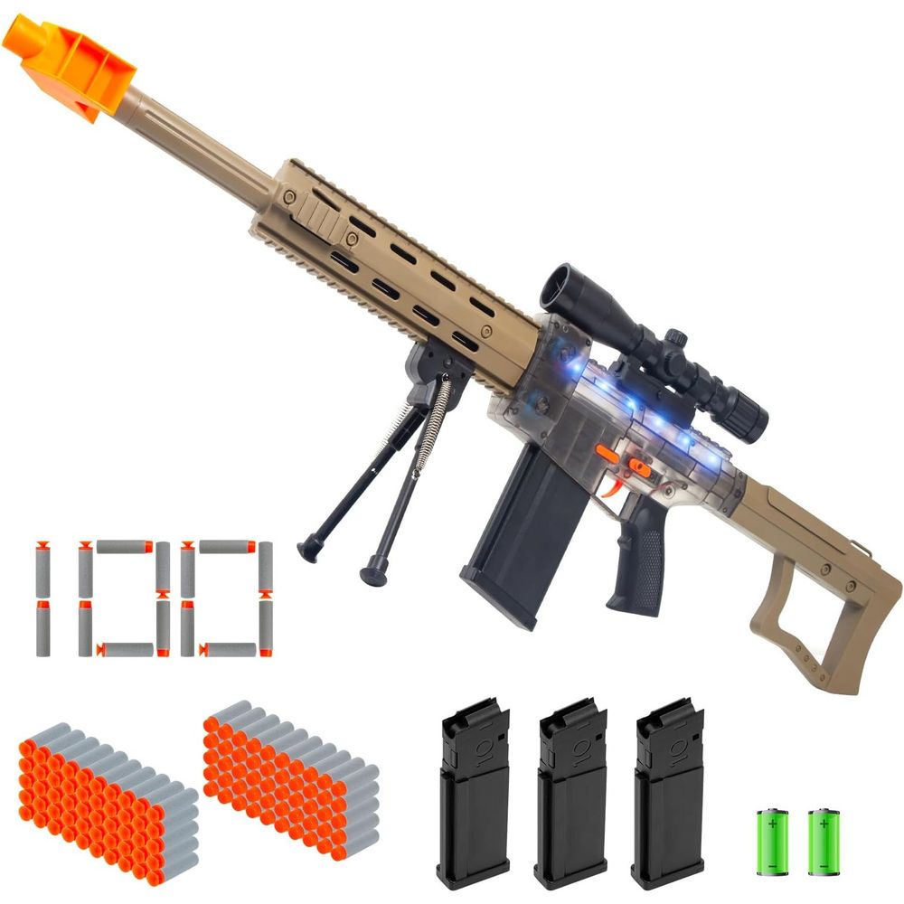 Realistic Toy Gun for Nerf Guns Darts - Electric