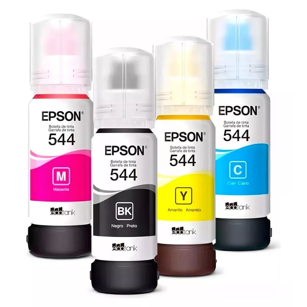 Combo Tintas EPSON 544 Originales 1 por color 4 en total