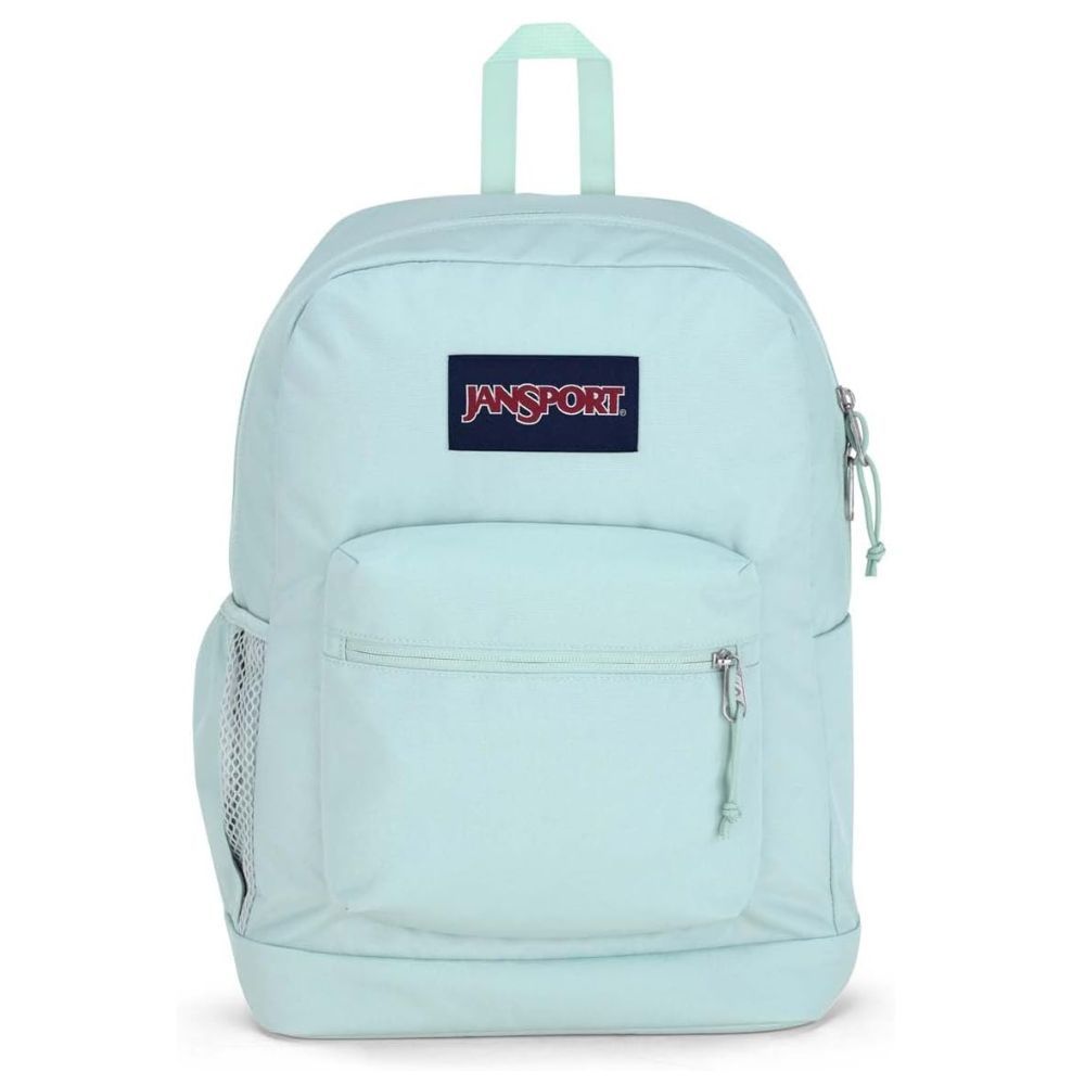 JanSport Cross Town Plus Backpack - Faded Floral Fresh Mint