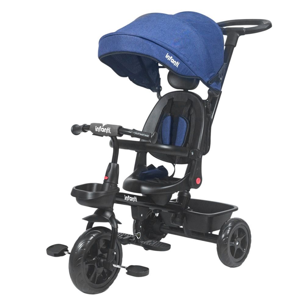 Triciclo Multifuncional Infanti Jy-t07b Azul