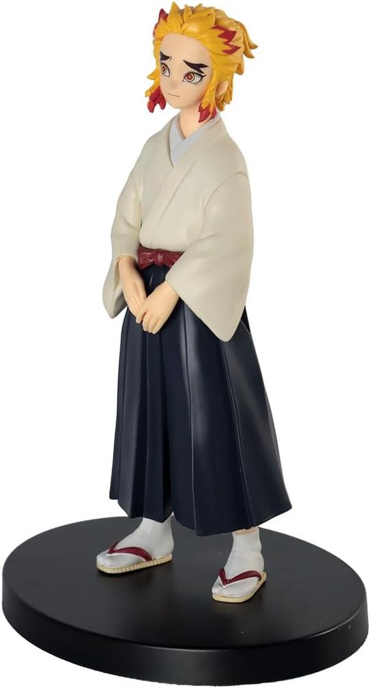 Figura Banpresto Akaza De Demon Slayer 17cm | Coleccionable Oficial Con Base | Regalo Para Fans Del Anime