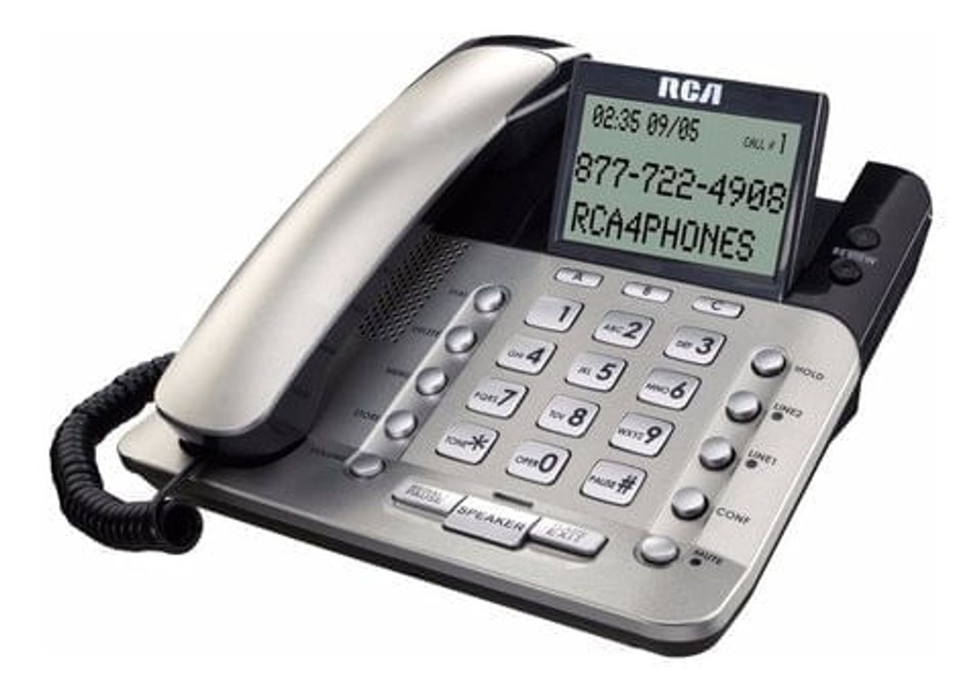 Telefono Fijo RCA 1223 2 lineas Telefono Fijo RCA 1223 2 lineas