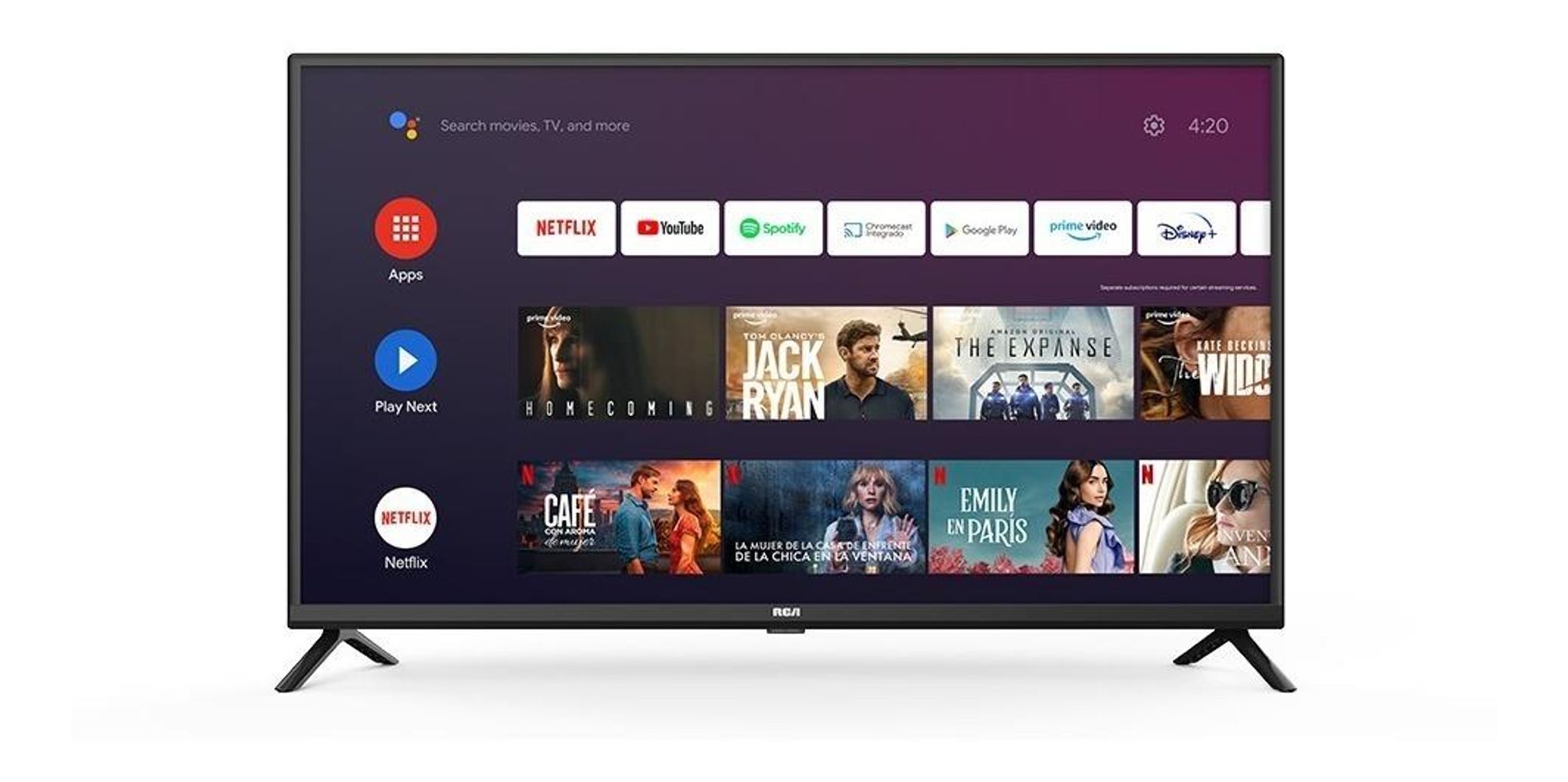 Smart Tv RCA 50" UHD 4K Android Tv C50ANDF