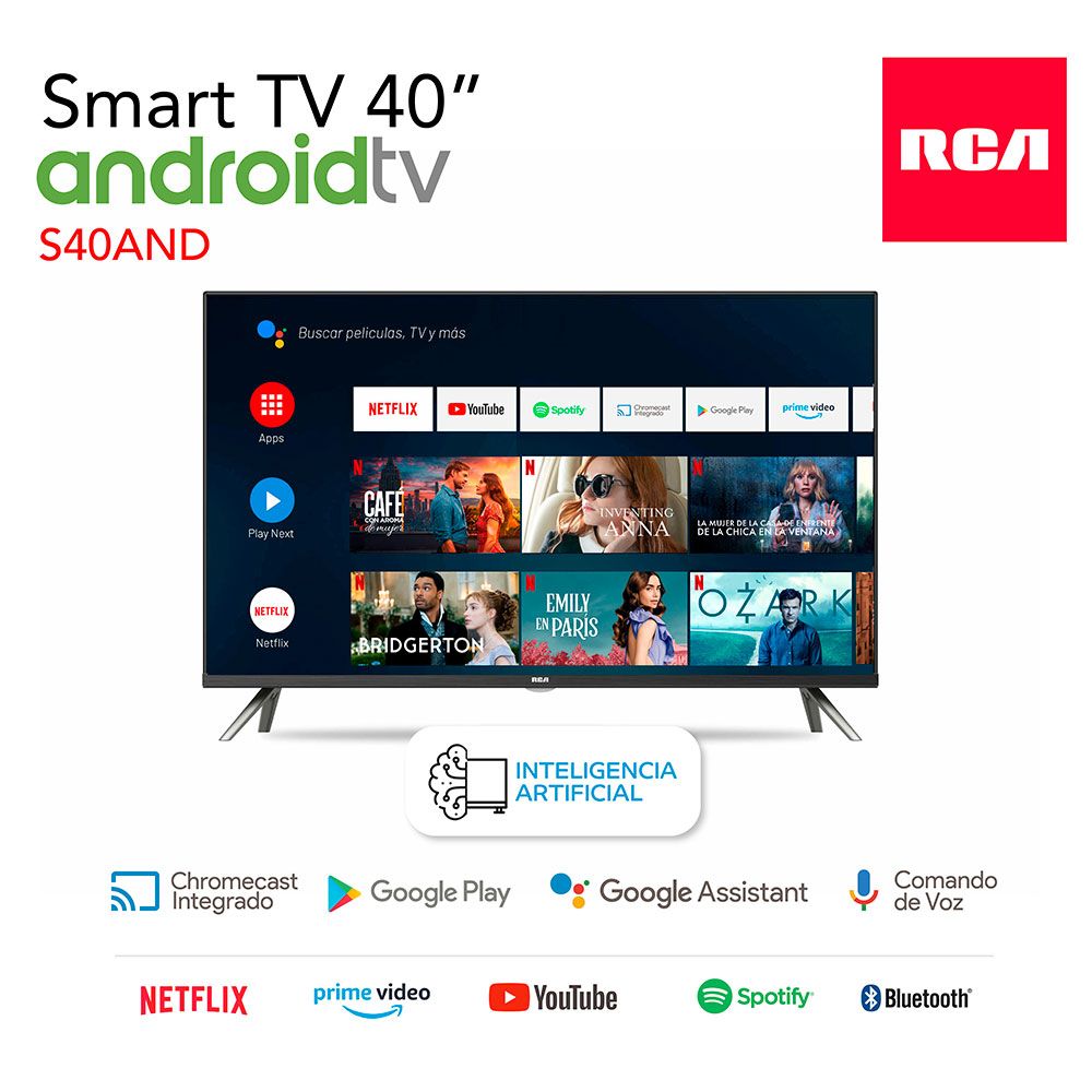 SMART TV LED 50 4K RCA AND50FXUHD-F