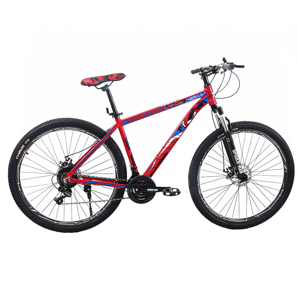 Bicicleta Mountain Bike Disney Spiderman Rodado 29 Talle M