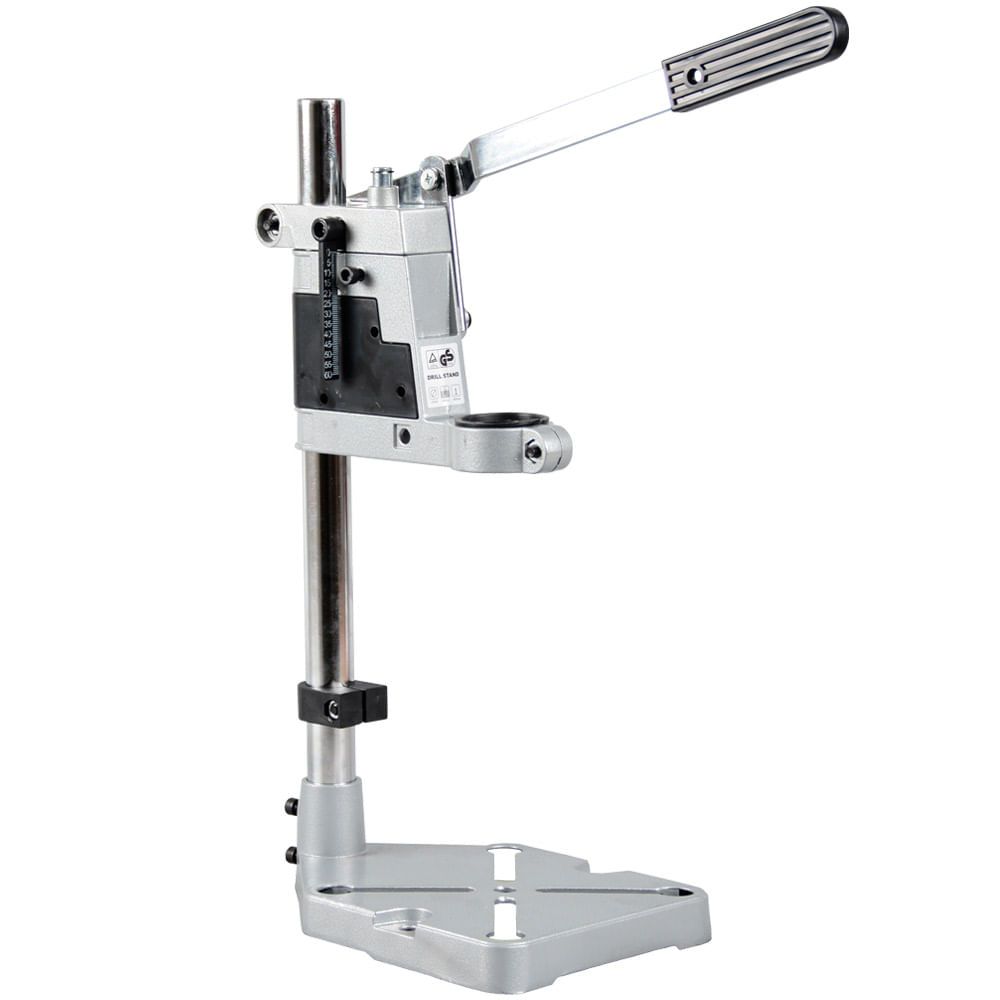 Soporte Para Taladro De Mesa | Base Ajustable Para Taladro Eléctrico | Profundidad Máx. 60 Mm | Para Perforación Precisa | Incluye Accesorios