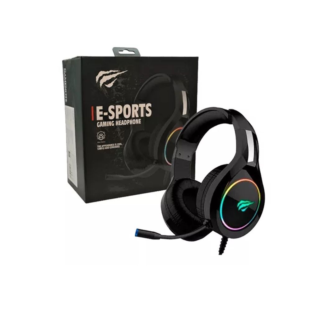 Havit GameNote Auricolare Gaming – Leggero 455g, Design Ergonomico