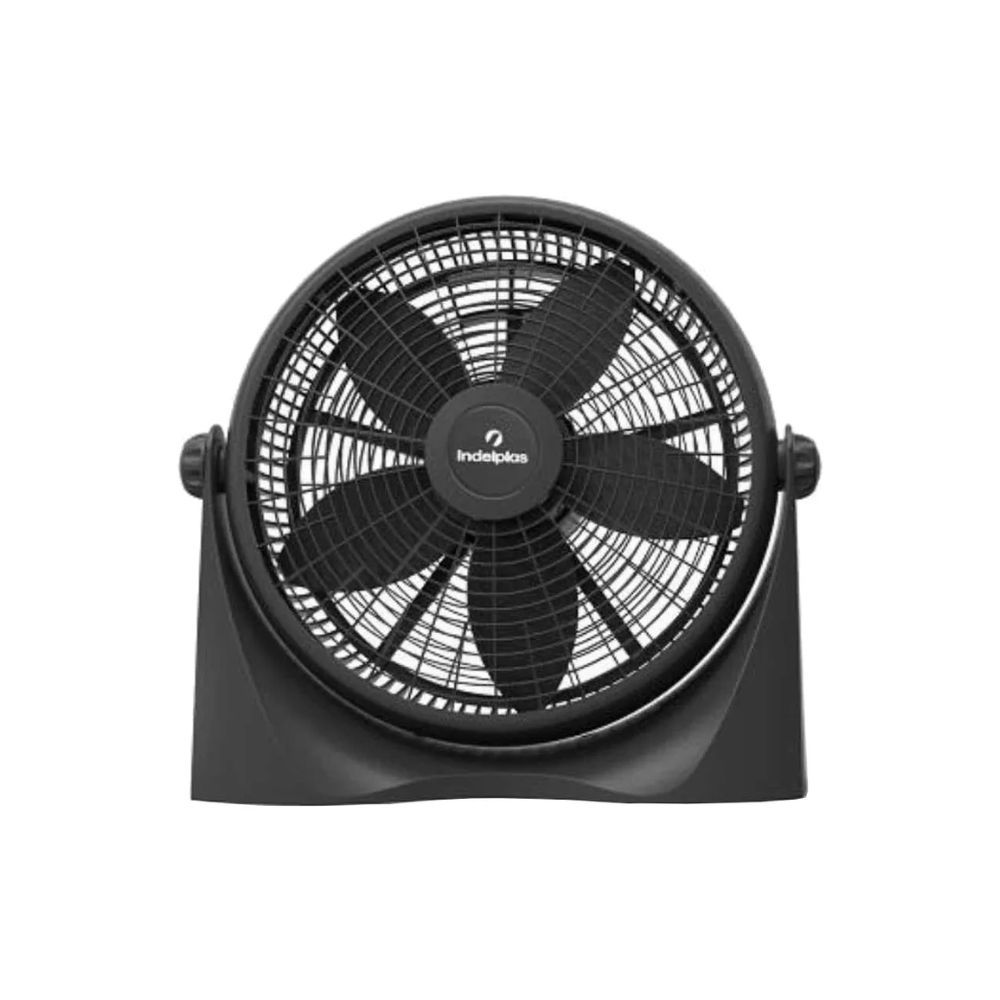 Ventilador De Pared Y De Piso Indelplas IV16 Negro Con 5 Palas, 16" De ...