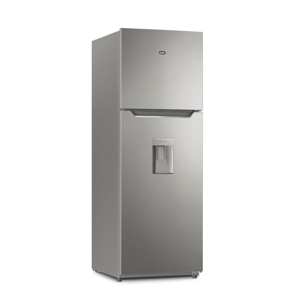 Heladera Gafa 319L Top freezer Plata con WD HGW311P