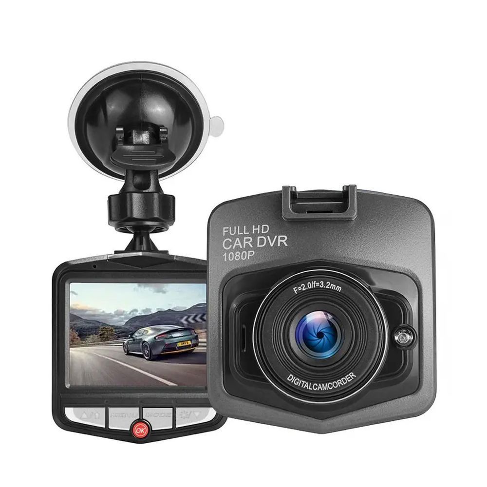 Cámara Auto Testigo HD 1080 Visión Nocturna Pantalla LCD