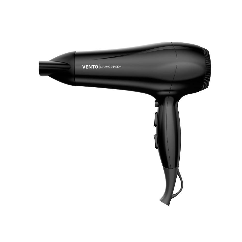 Secador De Pelo Gama Italy Mistral Vento Negro 110v 220v