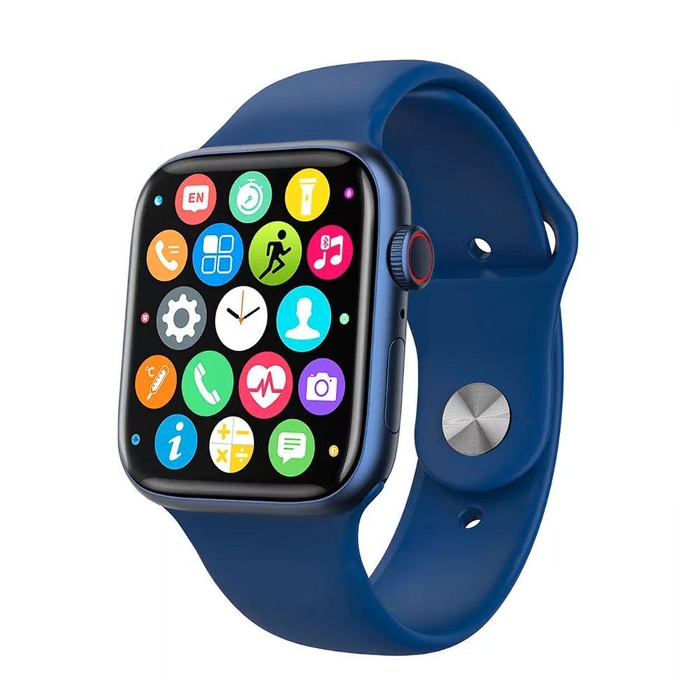 Smartwatch Reloj Inteligente Fitness Notificaciones Multideporte Azul