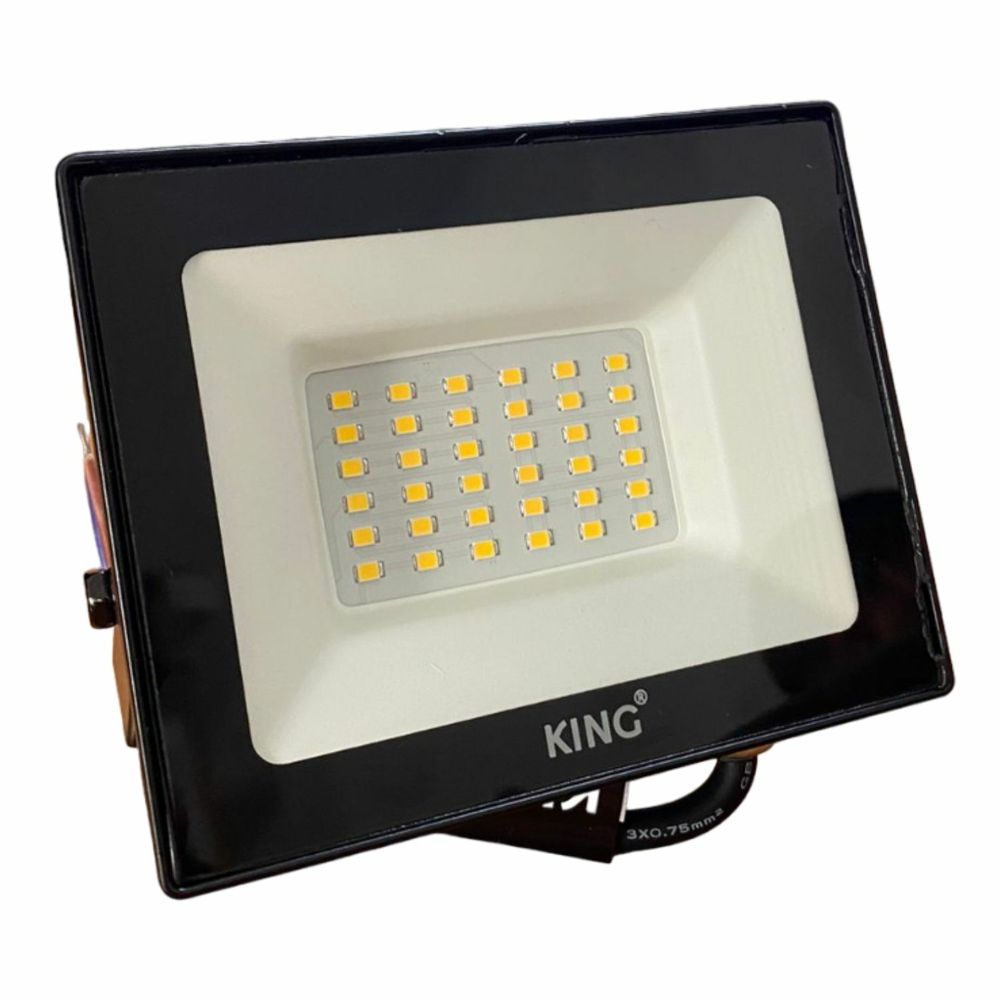 REFLECTOR LED KING 30W CALIDO