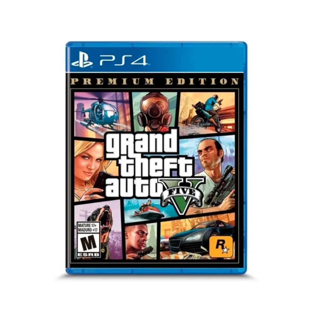 Juego Ps4 Grand Theft Auto V Premium Edition Ps4 6012