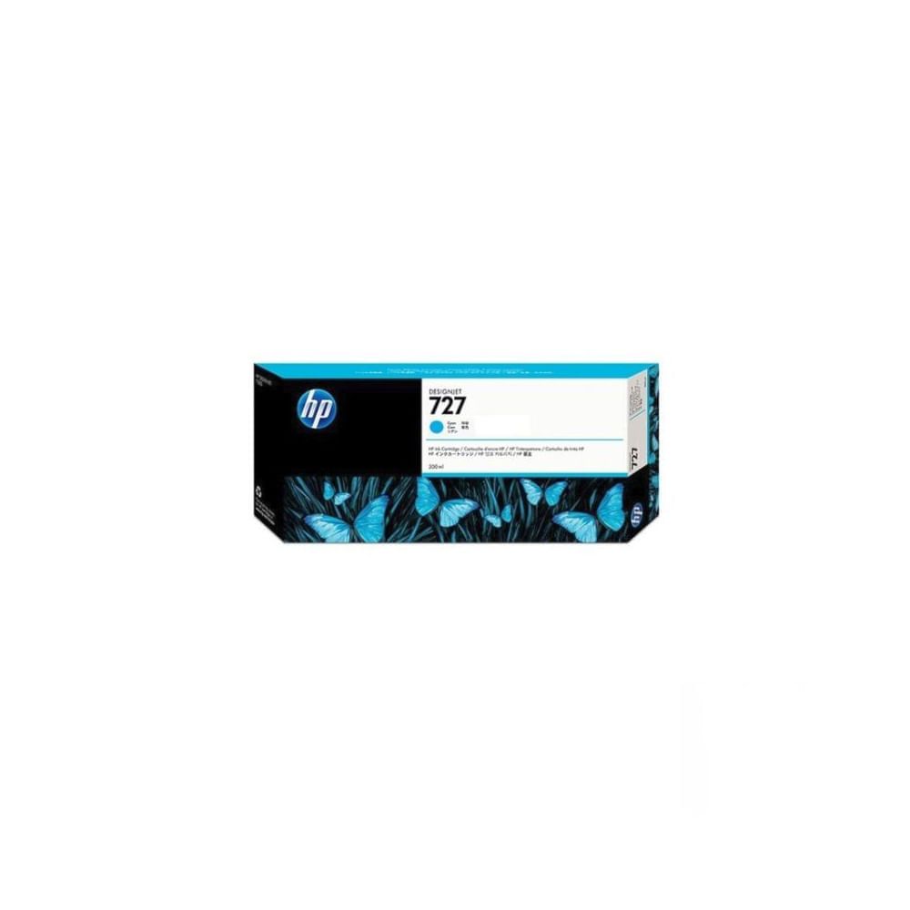 Lot De 6 Cartouches HP 727 Originales 300 Ml – Noir, Cyan, Gris, Magenta, Jaune + Tête