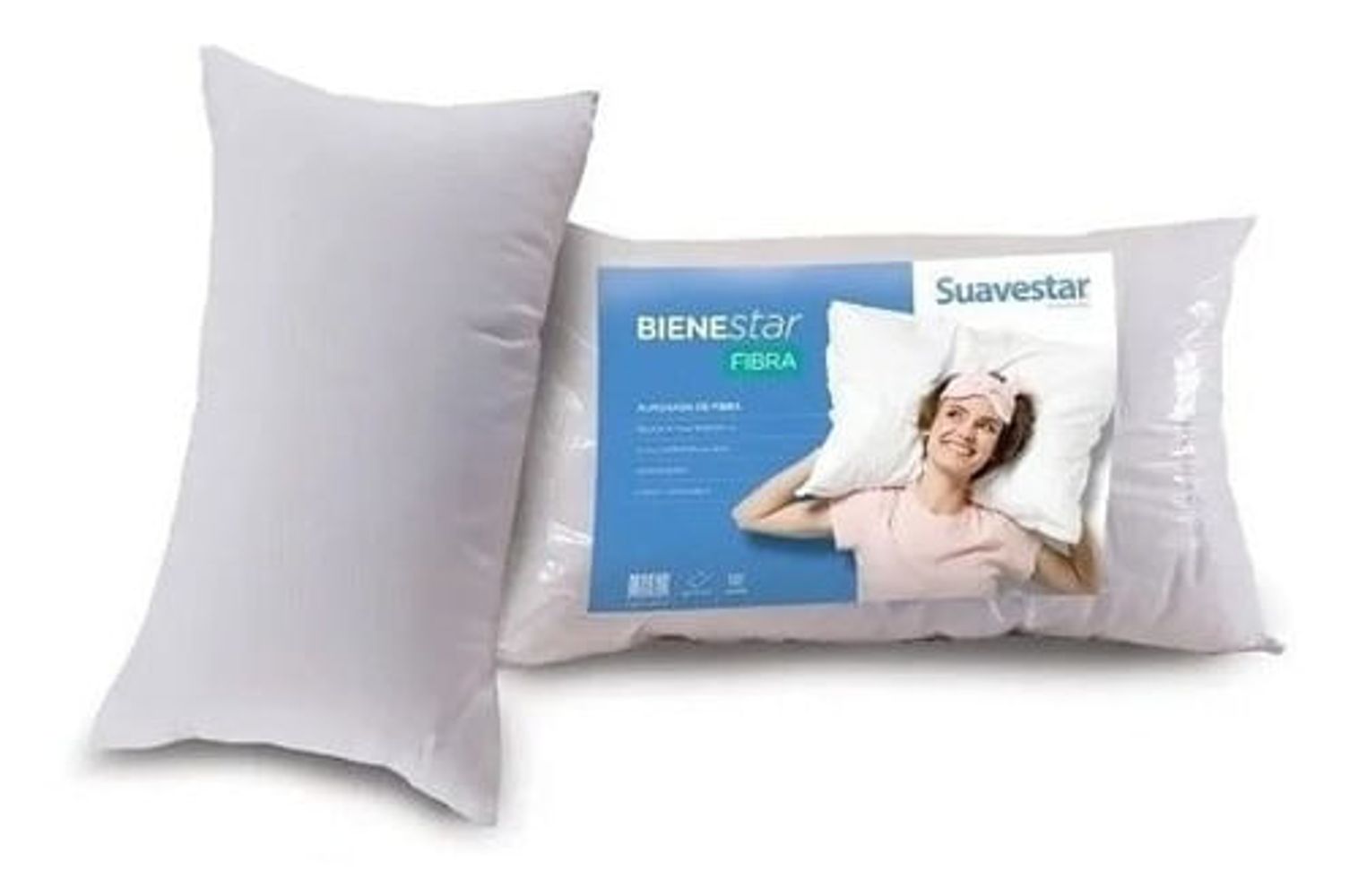 Almohada Suavestar Bienestar Fibra 70 X 40cm