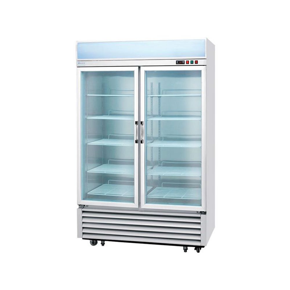 Freezer Vertical Exhibidor de 2 Puertas 980 Lts De Francesco Italy DFFVV2
