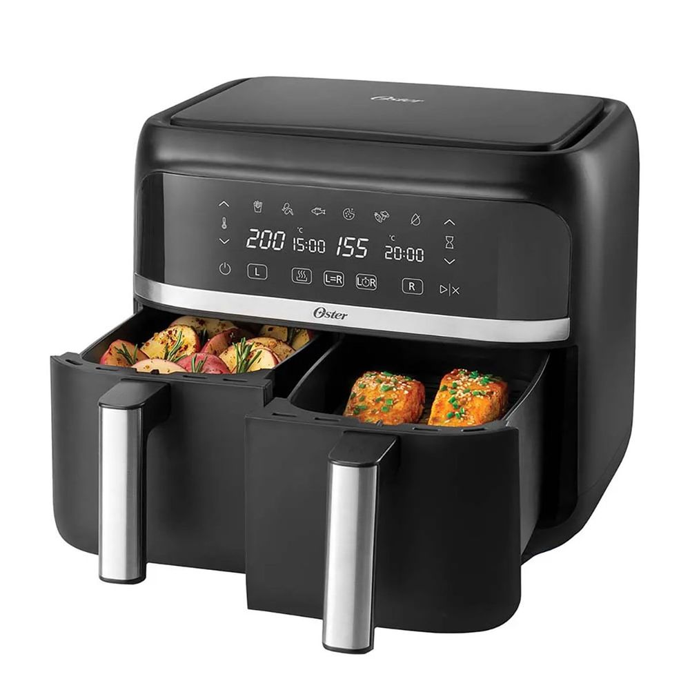 Freidora De Aire Oster Airfryer Dual 7.6L DiamondForce 6 Fun